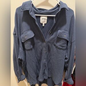 Aerie Waffle Knit Sweater